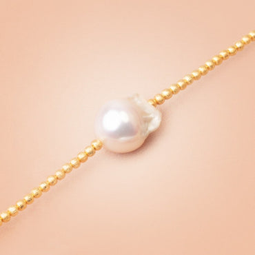 10x10-15x11mm White Ultra Baroque Freshwater Pearl Focal 1 piece (ONLINE ORDER ONLY)