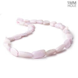 10x10-21x11mm Kunzite Straight Drilled Plain Nuggets 16 inch 26 Beads 1mm Hole (ONLINE ORDER ONLY)