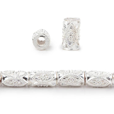 10x5mm Marquise Design Tube Beads 8 inch 21 pieces (ONLINE ORDER ONLY)