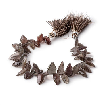 10x6-12x7mm Cat's Eye Scapolite Faceted Leaf Beads 8 inch 55 pieces (ONLINE ORDER ONLY)