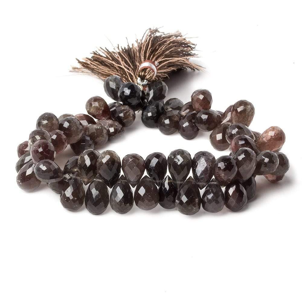 10x6mm Plum Scapolite Faceted Tear Drop Beads 7.75 inch 63 pieces (ONLINE ORDER ONLY)