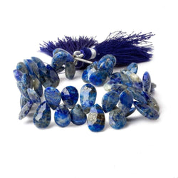 10x7-13x7mm Lapis Lazuli Faceted Pear Beads 8 inch 45 pieces (ONLINE ORDER ONLY)