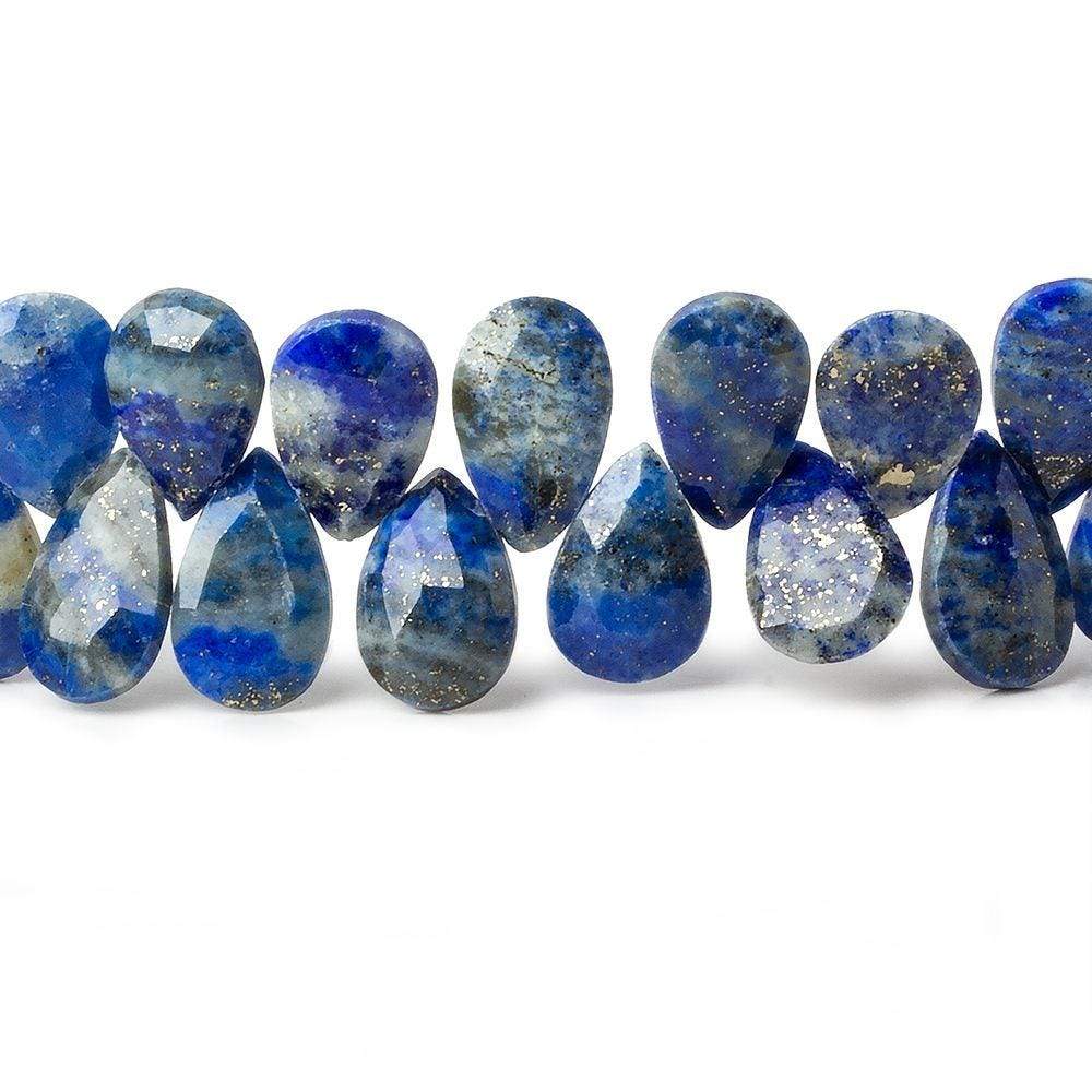 10x7-13x7mm Lapis Lazuli Faceted Pear Beads 8 inch 45 pieces (ONLINE ORDER ONLY)
