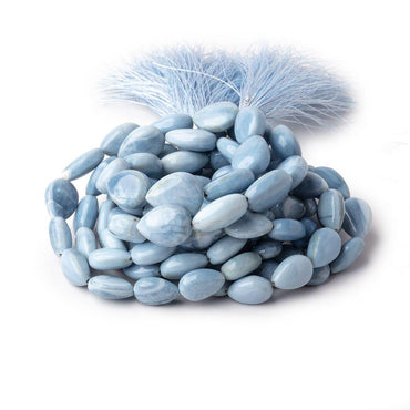 10x7-15x11mm Owyhee Denim Blue Opal Plain Pear Beads 17 inch 36 pieces (ONLINE ORDER ONLY)