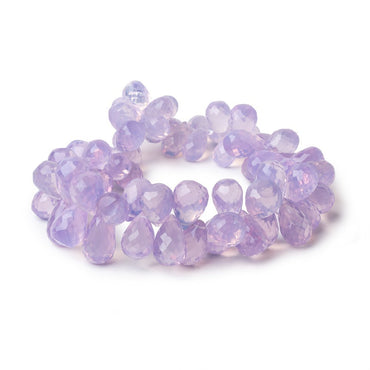 10x7-15x9mm Lavender Quartz Faceted Tear Drops 9 inch 64 Beads AAA (ONLINE ORDER ONLY)