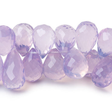 10x7-15x9mm Lavender Quartz Faceted Tear Drops 9 inch 64 Beads AAA (ONLINE ORDER ONLY)