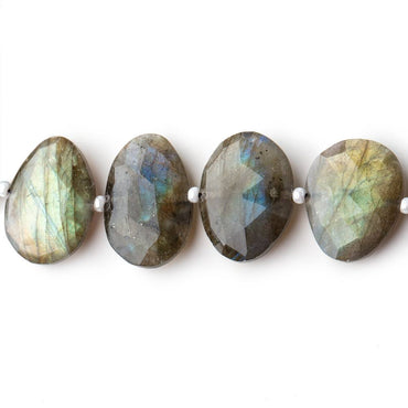 10x7-19x12mm Labradorite Faceted Nugget Beads 16 inch 37 pieces AA (ONLINE ORDER ONLY)