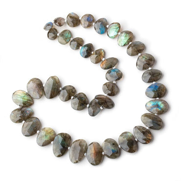 10x7-19x12mm Labradorite Faceted Nugget Beads 16 inch 37 pieces AA (ONLINE ORDER ONLY)