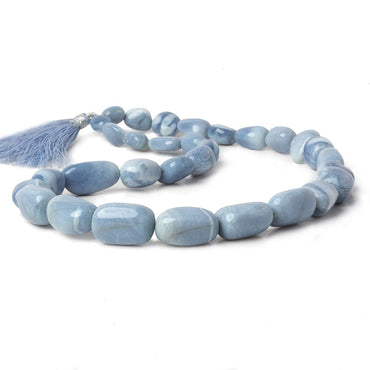 10x7-20x15mm Owyhee Denim Blue Opal plain nugget beads 14 inch 20 pcs AAA (ONLINE ORDER ONLY)