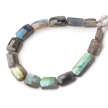 10x7-24x9mm Labradorite Cushion Beads 8.25 inch 14 pieces (ONLINE ORDER ONLY)
