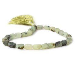 10x8-11x8mm Matte Prehnite tumbled plain nuggets 12 inch 27 beads AA (ONLINE ORDER ONLY)