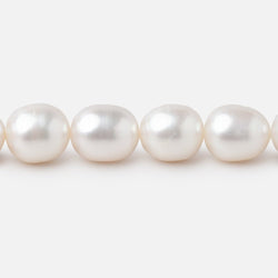 7.5x9mm Creamy Straight Drill Oval Freshwater Pearls 16 inch 40 Beads (ONLINE ORDER ONLY)