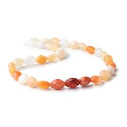 10x8-12x9mm Multi Color Fire Opal Faceted Nuggets 16 inch 35 Beads AA (ONLINE ORDER ONLY)