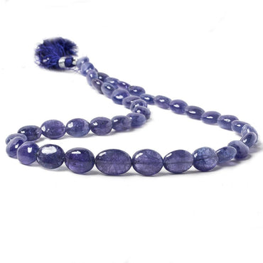 10x8-13x10mm Tanzanite plain nugget beads 17 inch 39 pieces AA Grade (ONLINE ORDER ONLY)