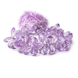 10x8-14x10mm Pink Amethyst Concave Faceted Pear Beads 8 inch 60 pieces AAA (ONLINE ORDER ONLY)