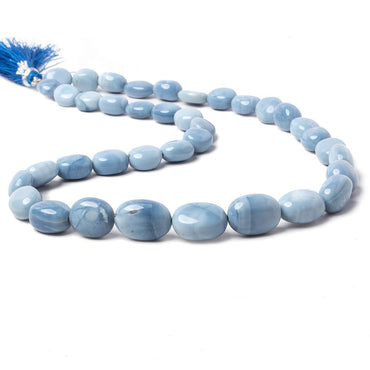 10x8-15x11mm Owyhee Denim Blue Opal plain nugget beads 17 inch 37 pieces (ONLINE ORDER ONLY)