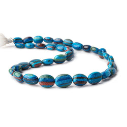 10x8-15x12mm Rainbow Calsilica Plain Oval Beads 16 inch 35 pieces (ONLINE ORDER ONLY)