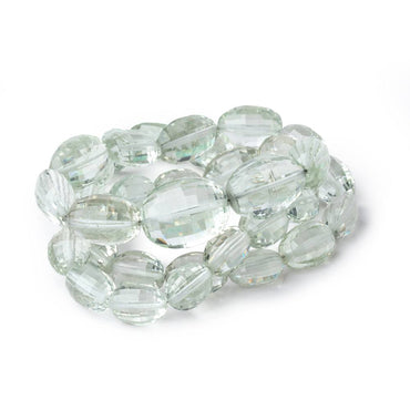 10x8-16.5x13mm Prasiolite Faceted Oval Beads 18 inch 38 pieces (ONLINE ORDER ONLY)