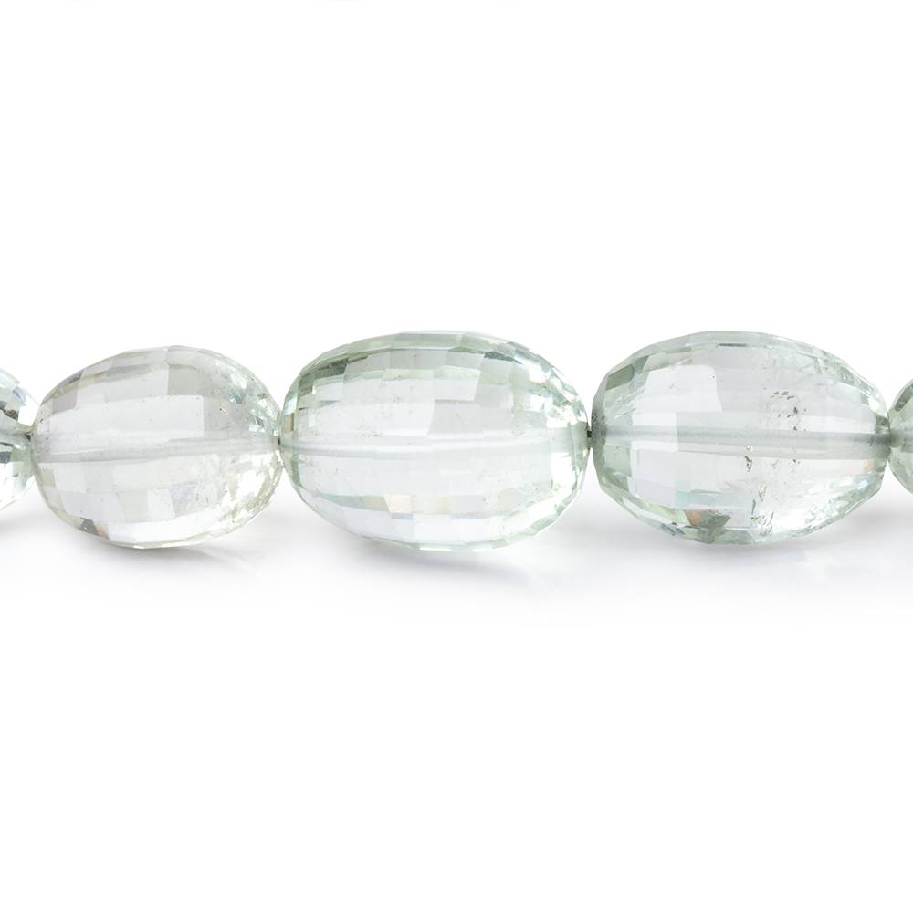 10x8-16.5x13mm Prasiolite Faceted Oval Beads 18 inch 38 pieces (ONLINE ORDER ONLY)