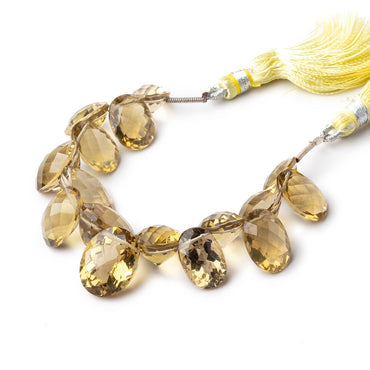 10x8-16x11mm Lemon Quartz Faceted Oval Beads 4 inch 16 pieces AAA (ONLINE ORDER ONLY)