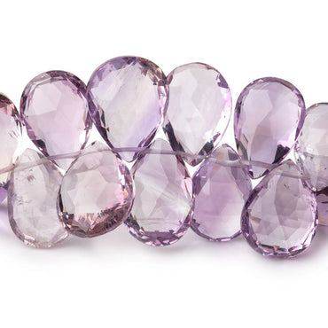 10x8-17x12mm Ametrine Faceted Pear Beads 7.5 inch 43 pieces (ONLINE ORDER ONLY)