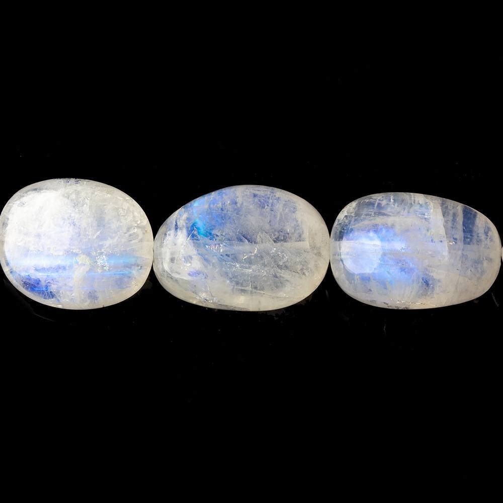 10x8-21x15mm Rainbow Moonstone Plain Nugget Beads 18 inches 35 pcs AAA (ONLINE ORDER ONLY)