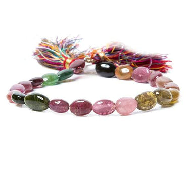 10x8mm Multi Color Tourmaline Tumbled Nugget (ONLINE ORDER ONLY)