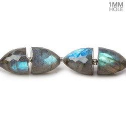 10x9-12x11mm Labradorite Faceted Cones large hole beads 32 pieces AA (ONLINE ORDER ONLY)