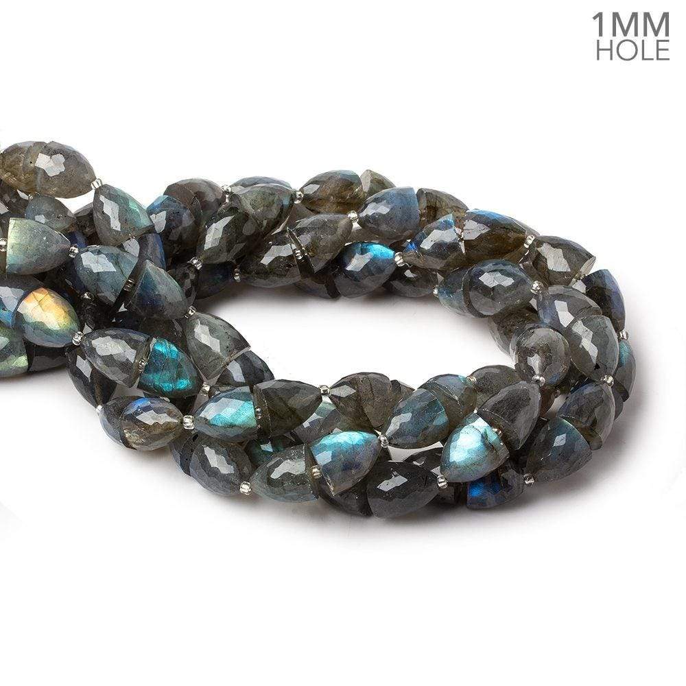 10x9-12x11mm Labradorite Faceted Cones large hole beads 32 pieces AA (ONLINE ORDER ONLY)
