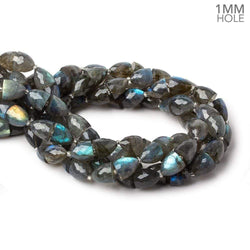 10x9-12x11mm Labradorite Faceted Cones large hole beads 32 pieces AA (ONLINE ORDER ONLY)