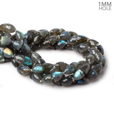 10x9-12x11mm Labradorite Faceted Cones large hole beads 32 pieces AA (ONLINE ORDER ONLY)