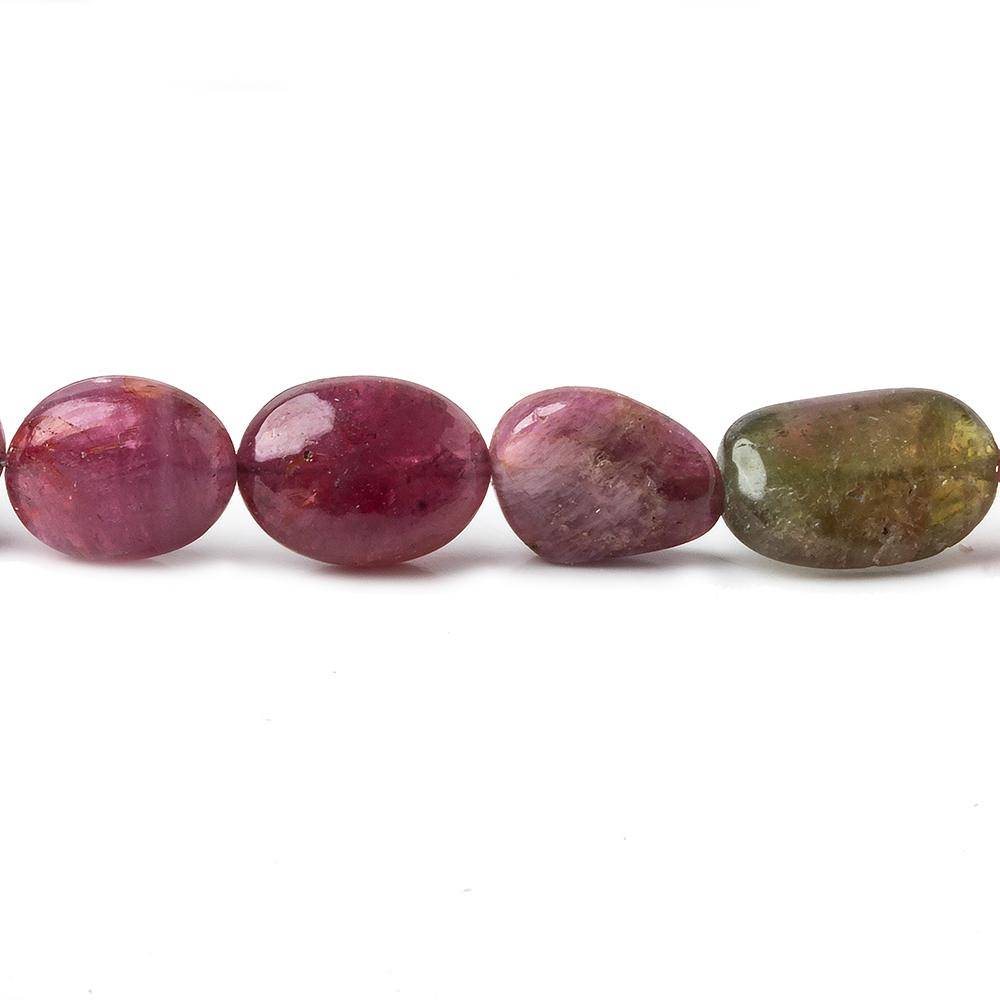 10x9-16x8mm Multi Color Tourmaline Plain Nuggets 14 inch 28 beads (ONLINE ORDER ONLY)