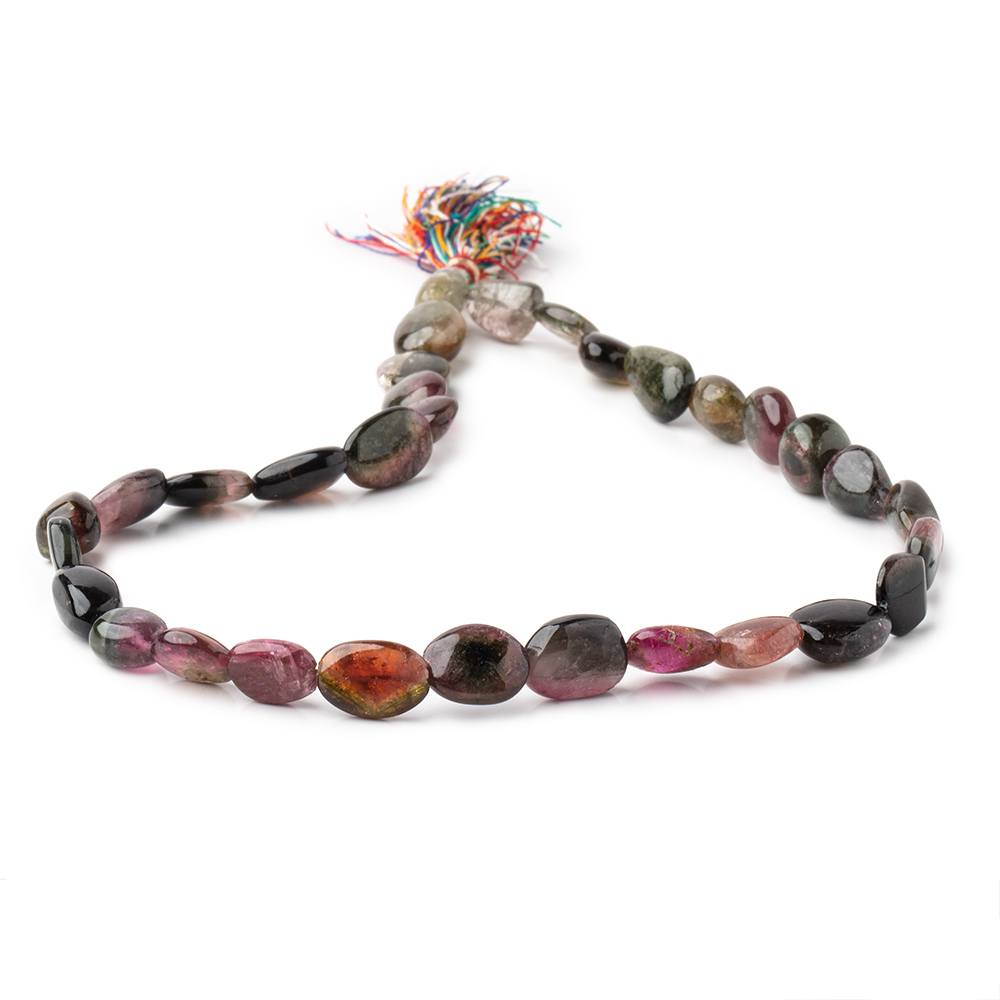 10x9-18x9mm Multi Color Tourmaline Plain Nugget Beads 16 inch 30 pieces (ONLINE ORDER ONLY)