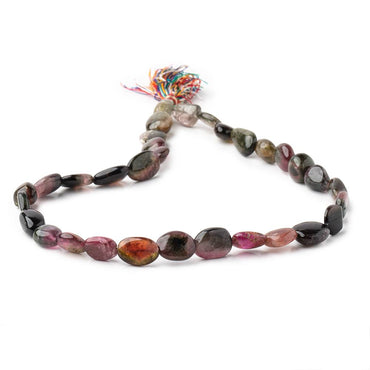 10x9-18x9mm Multi Color Tourmaline Plain Nugget Beads 16 inch 30 pieces (ONLINE ORDER ONLY)