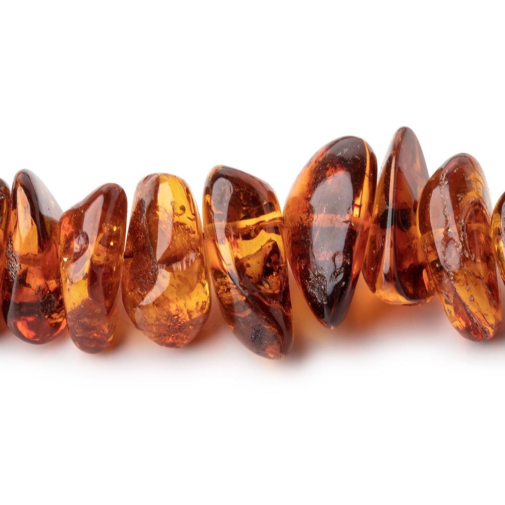 10x9-23x17mm Baltic Amber Plain Nugget Beads 28 inch 136 pieces (ONLINE ORDER ONLY)