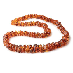 10x9-23x17mm Baltic Amber Plain Nugget Beads 28 inch 136 pieces (ONLINE ORDER ONLY)