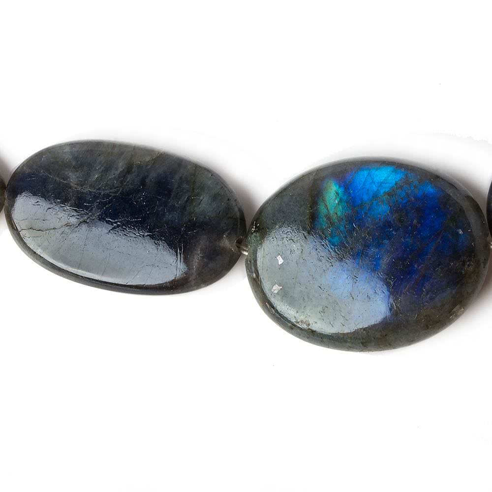10x9-27x21mm Labradorite plain nuggets 18 inch 25 beads (ONLINE ORDER ONLY)