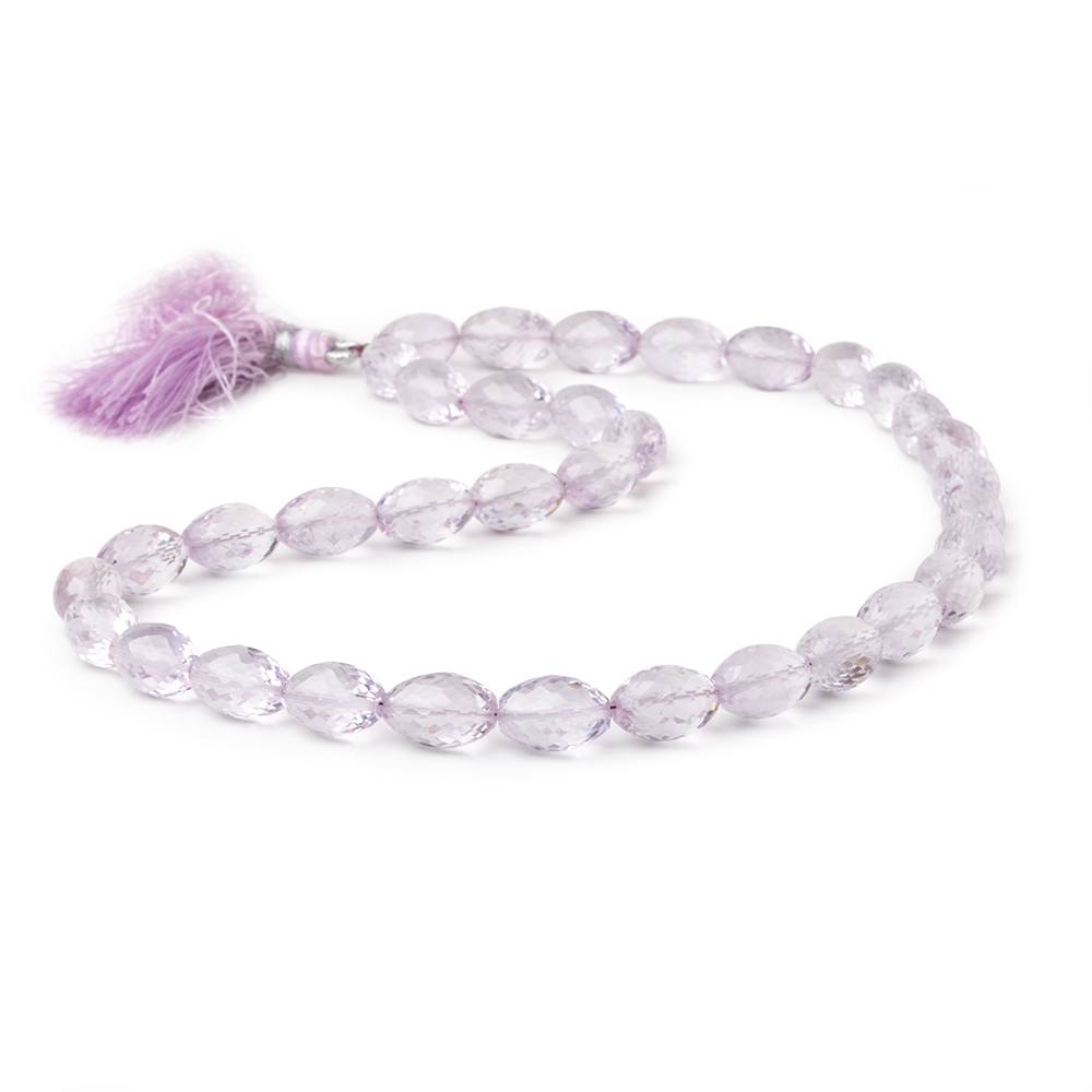 11-12mm Pink Amethyst Faceted Olive Beads 16 inch 35 pieces AA (ONLINE ORDER ONLY)