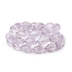 11-12mm Pink Amethyst Faceted Olive Beads 16 inch 35 pieces AA (ONLINE ORDER ONLY)