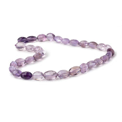 11-13mm Amethyst Straight Drill Faceted Oval Beads 15 inch 32 pieces (ONLINE ORDER ONLY)