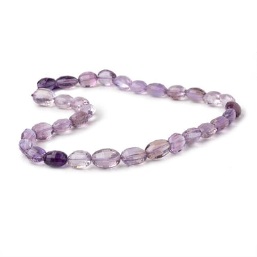 11-13mm Amethyst Straight Drill Faceted Oval Beads 15 inch 32 pieces (ONLINE ORDER ONLY)