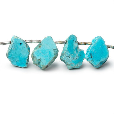 11-13mm Sleeping Beauty Turquoise Slice Beads 8 inch 17 pieces (ONLINE ORDER ONLY)