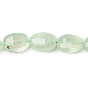 11-14mm Prehnite Faceted Oval Beads 14.5 inch 27 pieces (ONLINE ORDER ONLY)