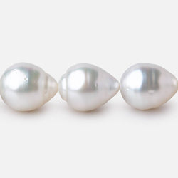 11-14mm White South Sea Saltwater Pearls 16 inch 32 Beads AA (ONLINE ORDER ONLY)