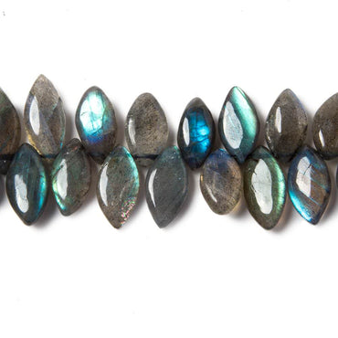 11-16mm Labradorite Plain Marquise Beads 8 inch 50 pieces (ONLINE ORDER ONLY)