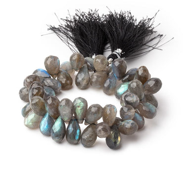 11-17mm Labradorite Faceted Tear Drop Beads 8 inch 48 pieces (ONLINE ORDER ONLY)