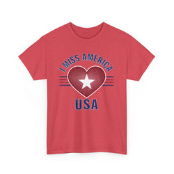 "I Miss America" Heart Unisex Heavy Cotton Tee (ONLINE ORDER ONLY)