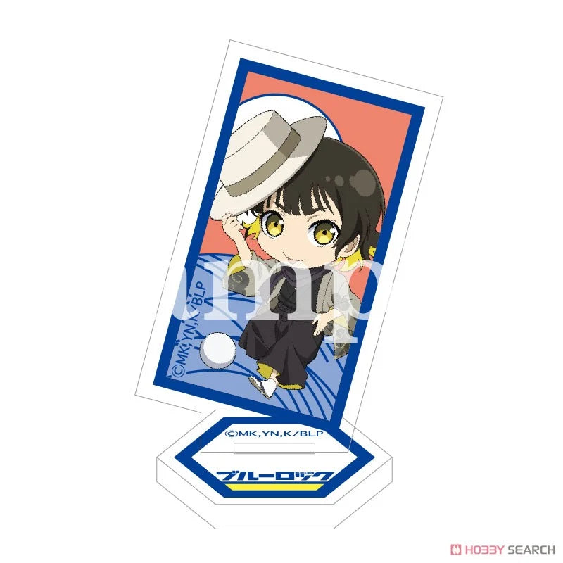 Blue Lock Trading Acrylic Card Stand Taisho Roman Deformed (1 Blind Box) (ONLINE ORDER ONLY)