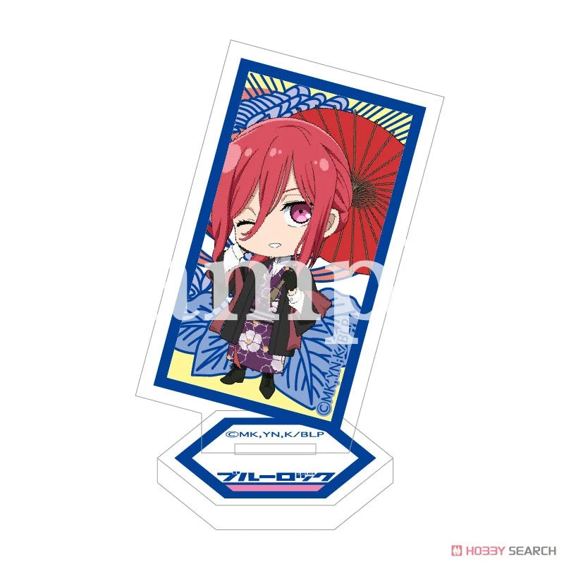 Blue Lock Trading Acrylic Card Stand Taisho Roman Deformed (1 Blind Box) (ONLINE ORDER ONLY)