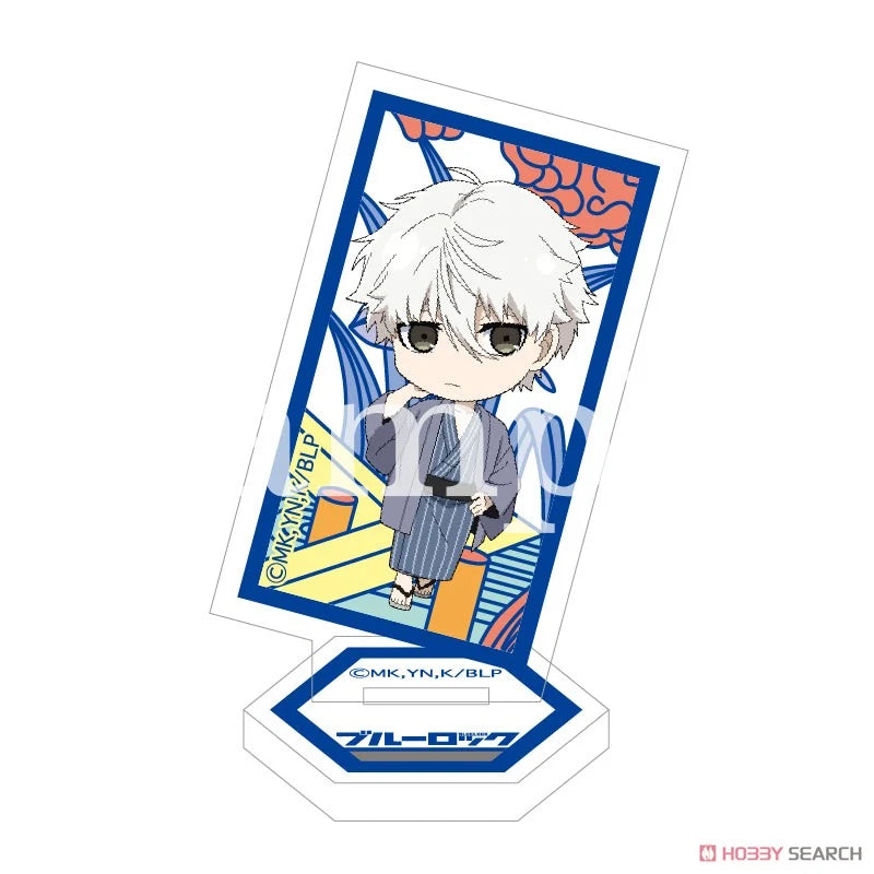 Blue Lock Trading Acrylic Card Stand Taisho Roman Deformed (1 Blind Box) (ONLINE ORDER ONLY)